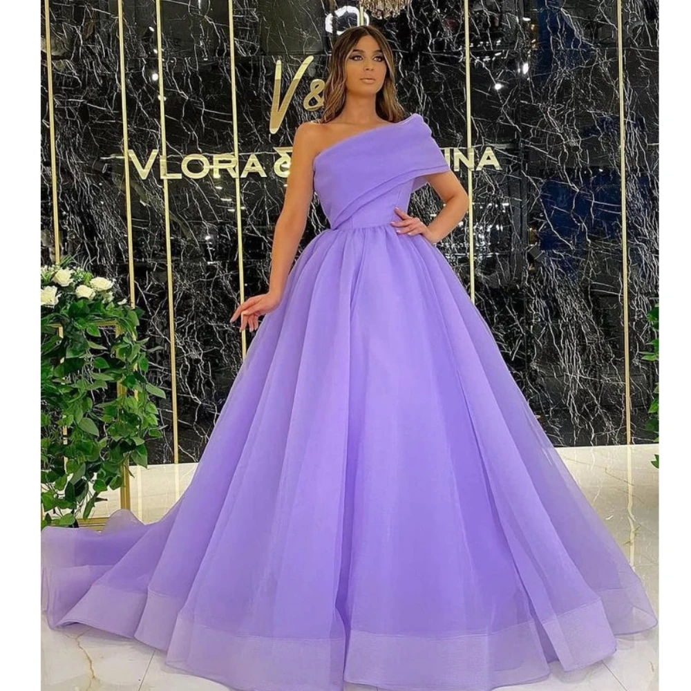 Prom Dress For Women Simple One Shoulder Floor Length Evening Gowns Elegant A Line Split Formal Party Dresses فساتين السهرة
Prom Dress For Women Simple One Shoulder Floor Length Evening Gowns Elegant A Line Split Formal Party Dresses فساتين السهرة