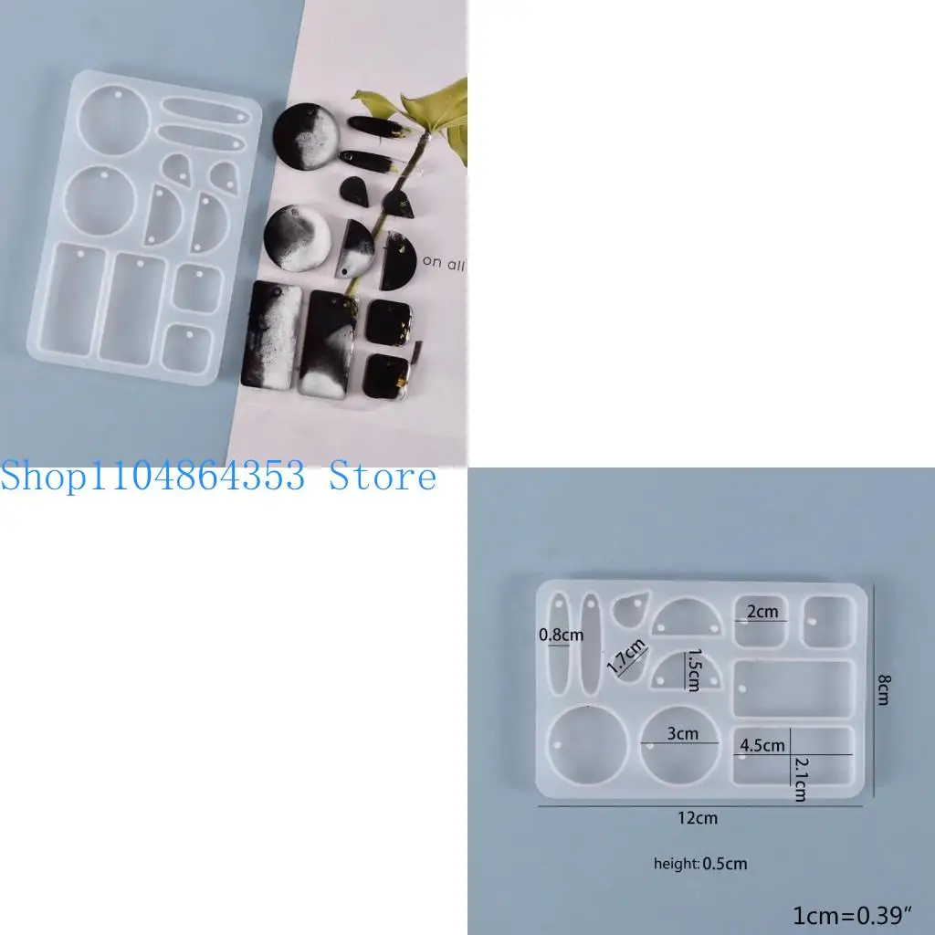 652F Earrings Eardrop Danglers Silicone Mould DIY Crafts Jewelry Mold Keychain Mold
652F Earrings Eardrop Danglers Silicone Mould DIY Crafts Jewelry Mold Keychain Mold