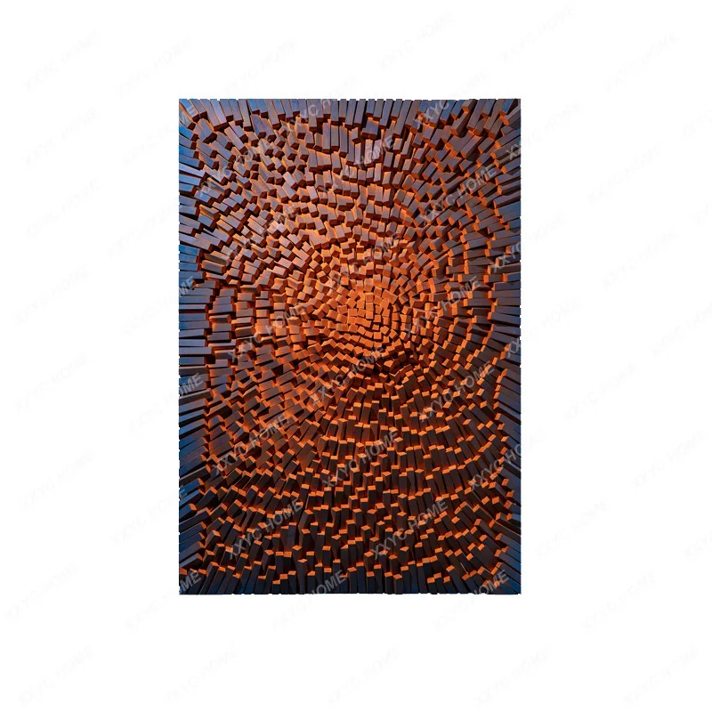 3D Stereo Abstract Hallway Decorative Painting Showroom Hanging Painting Installation Art Creative Handmade Physical Picture
3D Stereo Abstract Hallway Decorative Painting Showroom Hanging Painting Installation Art Creative Handmade Physical Picture