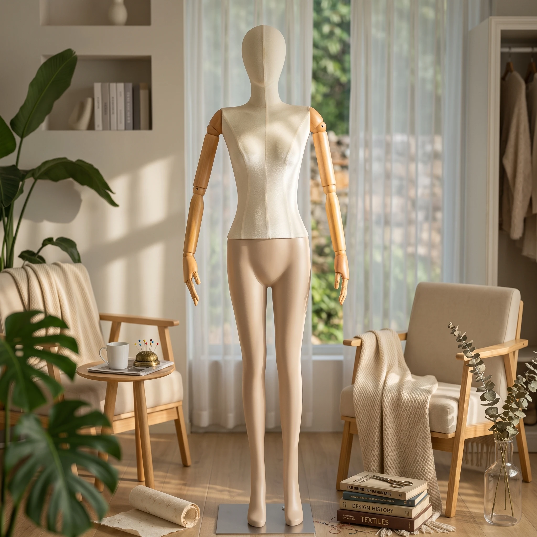 Female Full Body Mannequin Poseable Full Body Mannequin with Square Base Detachable Curvy for Boutiques, Retail Stores
Female Full Body Mannequin Poseable Full Body Mannequin with Square Base Detachable Curvy for Boutiques, Retail Stores