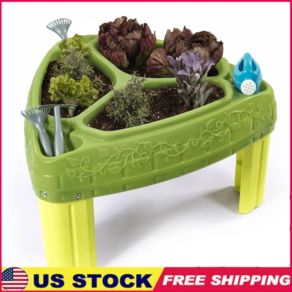 Kids Raised Garden Planter Set Gardening Accessories Educational Fun Easy Assembly Garden Bed Children Outdoor Garden Play 
Kids Raised Garden Planter Set Gardening Accessories Educational Fun Easy Assembly Garden Bed Children Outdoor Garden Play