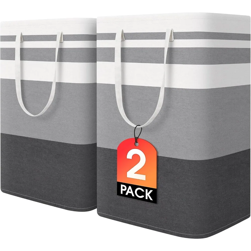Large Waterproof Collapsible Laundry Basket Set with Reinforced Handles for Bedroom Bathroom Dorm
Large Waterproof Collapsible Laundry Basket Set with Reinforced Handles for Bedroom Bathroom Dorm