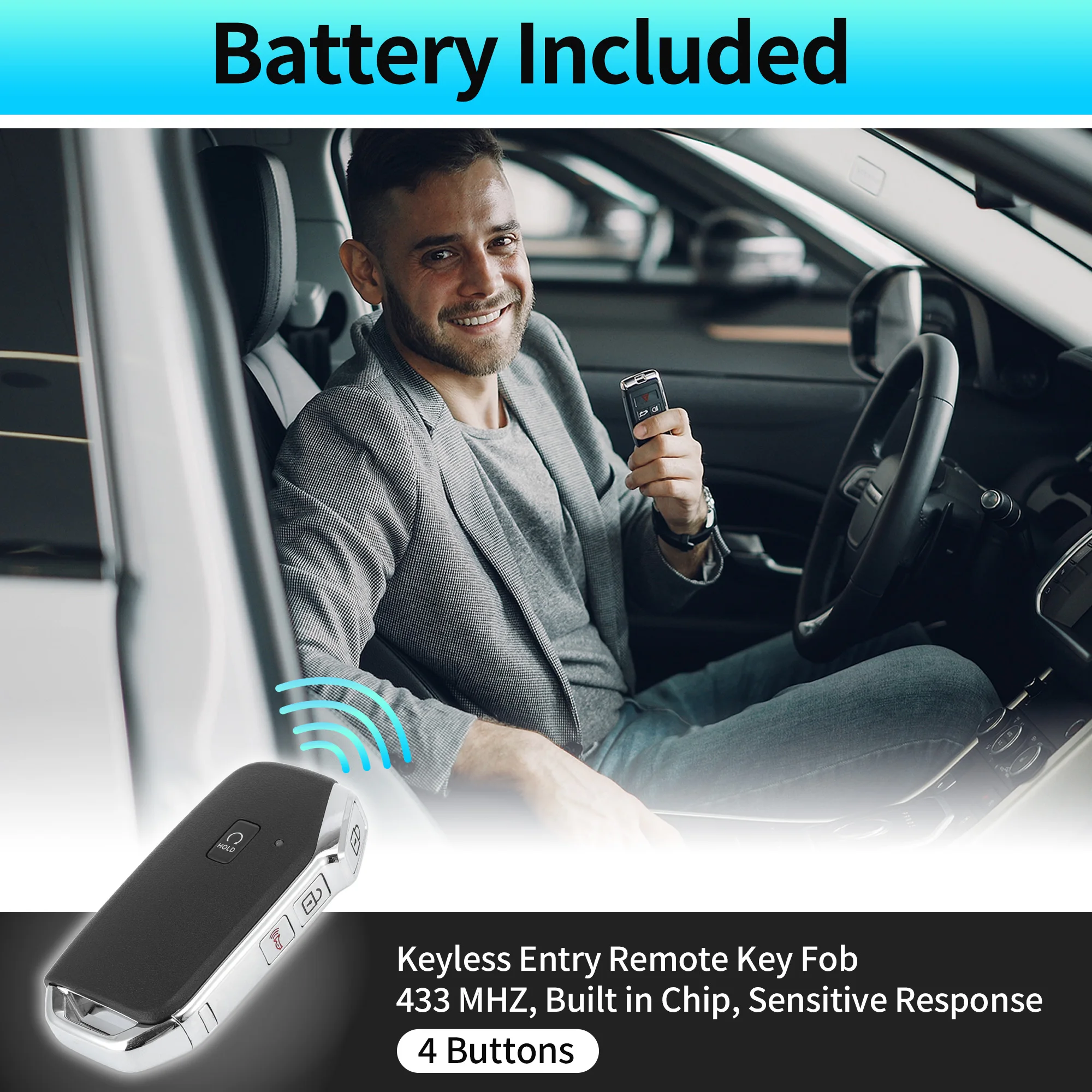 X Autohaux NYOSYEK4TX1907 433 МГц дистанционный брелок с бесключевым доступом для Kia Seltos 2021
X Autohaux NYOSYEK4TX1907 433 МГц дистанционный брелок с бесключевым доступом для Kia Seltos 2021