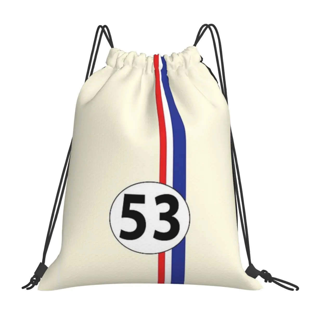 Herbie, Number 53 Drawstring bag Storage Portable Handbags Grocery Shopping Shoulder bags foldable Travel Bag
Herbie, Number 53 Drawstring bag Storage Portable Handbags Grocery Shopping Shoulder bags foldable Travel Bag