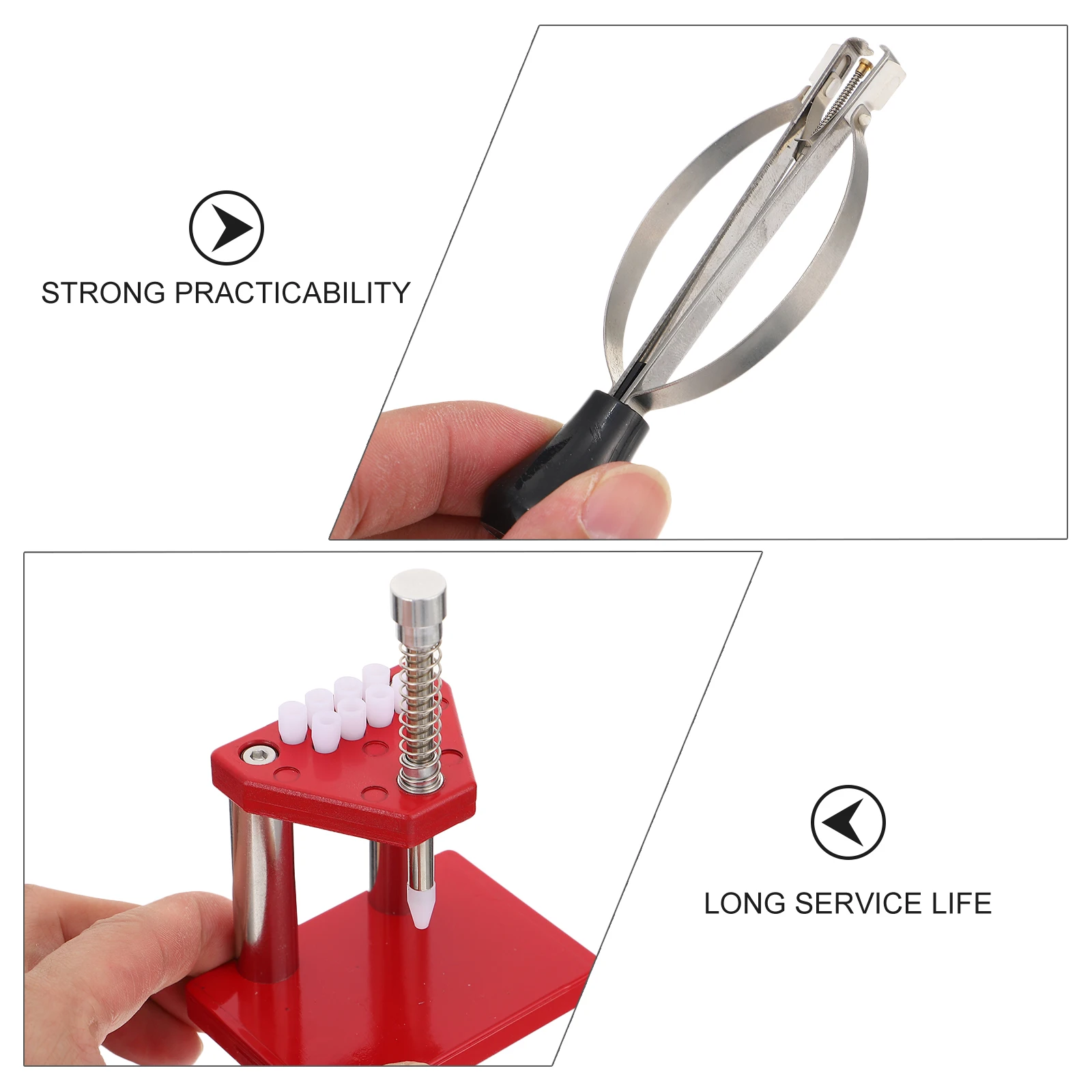 1 set 1 Set Repair Tool Kit Premium Alloy Plastic Lightweight For Home Use Hand Puller Watch Link Removal Tool Watch Repair
1 set 1 Set Repair Tool Kit Premium Alloy Plastic Lightweight For Home Use Hand Puller Watch Link Removal Tool Watch Repair