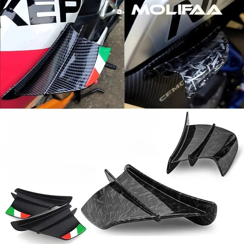 For KTM DUKE 125 200 250 390 690 790 Winglet Spoiler Side Wind Kit Motorcycle Plastic Flow Deflector Cover Accessories Pair
For KTM DUKE 125 200 250 390 690 790 Winglet Spoiler Side Wind Kit Motorcycle Plastic Flow Deflector Cover Accessories Pair