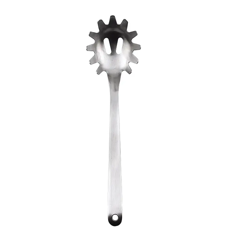 304 Stainless Steel Pasta Scoop Strainer Spoon Kitchen Tool for Noodles Spaghetti Ramen Easy Cleaning Design Home Use
304 Stainless Steel Pasta Scoop Strainer Spoon Kitchen Tool for Noodles Spaghetti Ramen Easy Cleaning Design Home Use