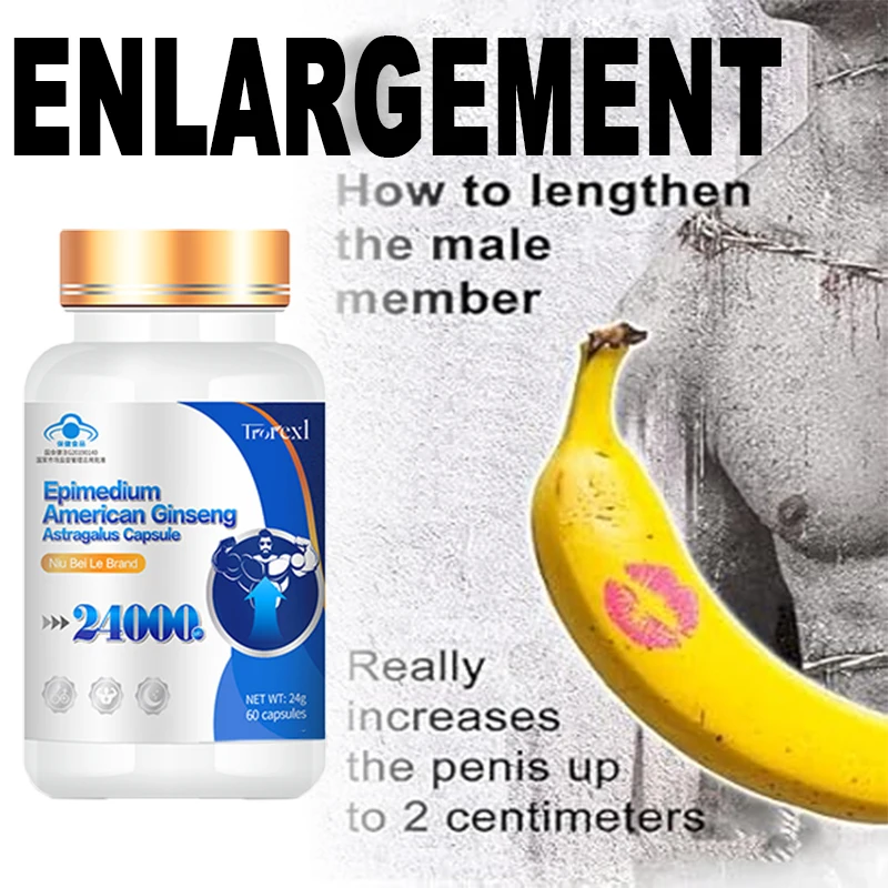 Energy Boost with Epimedium Extract & Ginseng - Promotes Strength & Confidence -Men's Daily Herbal Enhanging Supplement
Energy Boost with Epimedium Extract & Ginseng - Promotes Strength & Confidence -Men's Daily Herbal Enhanging Supplement
