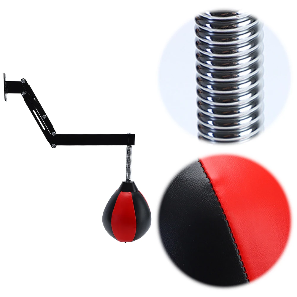 Wall Mount Boxing Reflex Ball Height Adjustable Punching Speed Bag Foldable Punching Ball with Spring for Stress Relief
Wall Mount Boxing Reflex Ball Height Adjustable Punching Speed Bag Foldable Punching Ball with Spring for Stress Relief