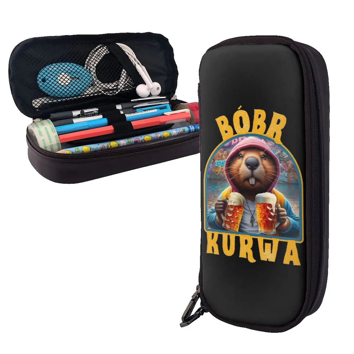 Bober Bbr Beaver Leather Pencil Case Pen Holder Storage Stationery Supplies Pen Box Pencil Bag for Boys Girls Gifts
Bober Bbr Beaver Leather Pencil Case Pen Holder Storage Stationery Supplies Pen Box Pencil Bag for Boys Girls Gifts