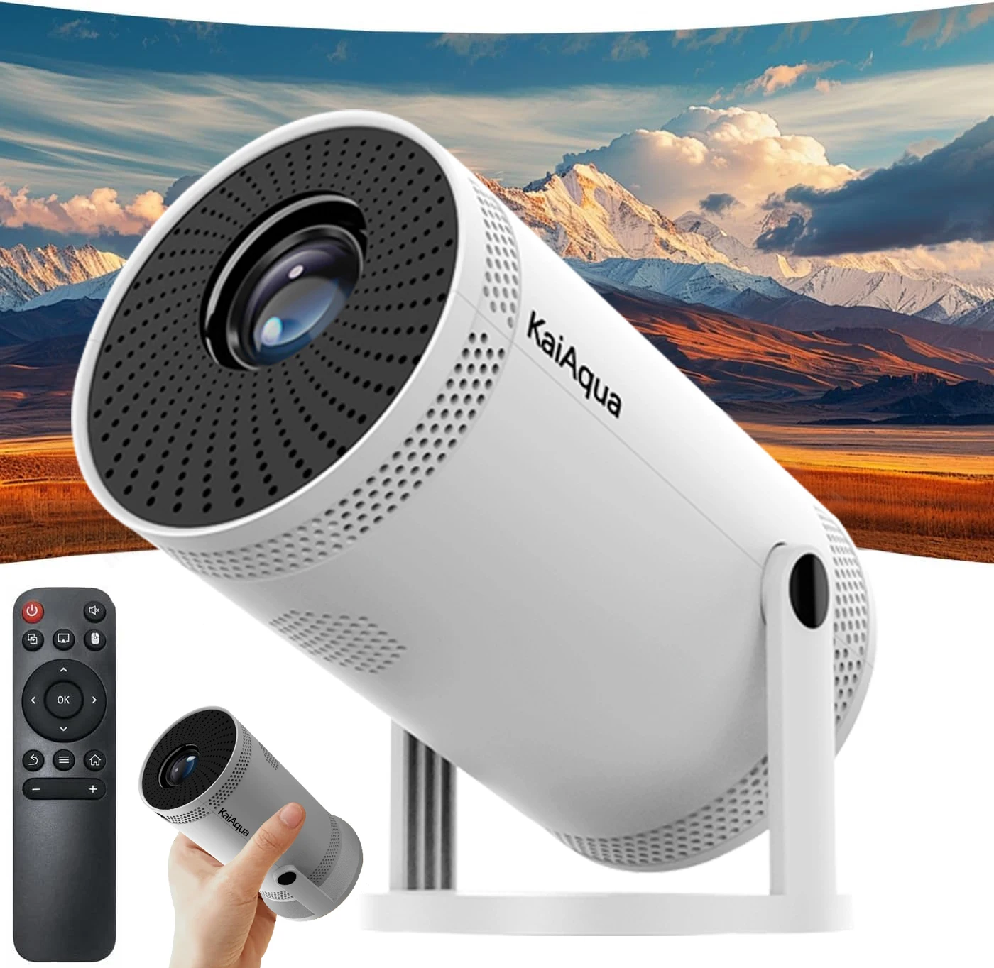 KaiAqua Projector FY300 4K HDMI Dual Wifi6 260ANSI Allwinner H713 BT5.0 1080P 1280*720P Home Cinema Outdoor Projetor NEW
KaiAqua Projector FY300 4K HDMI Dual Wifi6 260ANSI Allwinner H713 BT5.0 1080P 1280*720P Home Cinema Outdoor Projetor NEW
