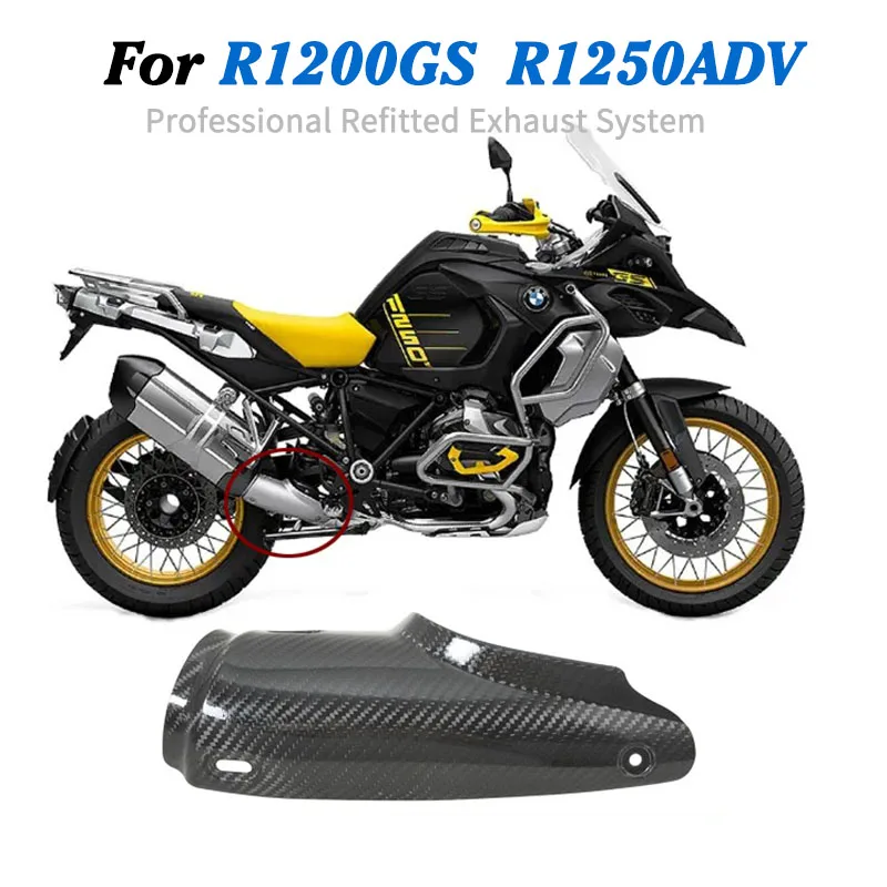 Motorcycle Exhaust Muffler Pipe Heat Shield Cover For BMW R1200GS 2013-2018 R1250GS 2019-2023
Motorcycle Exhaust Muffler Pipe Heat Shield Cover For BMW R1200GS 2013-2018 R1250GS 2019-2023