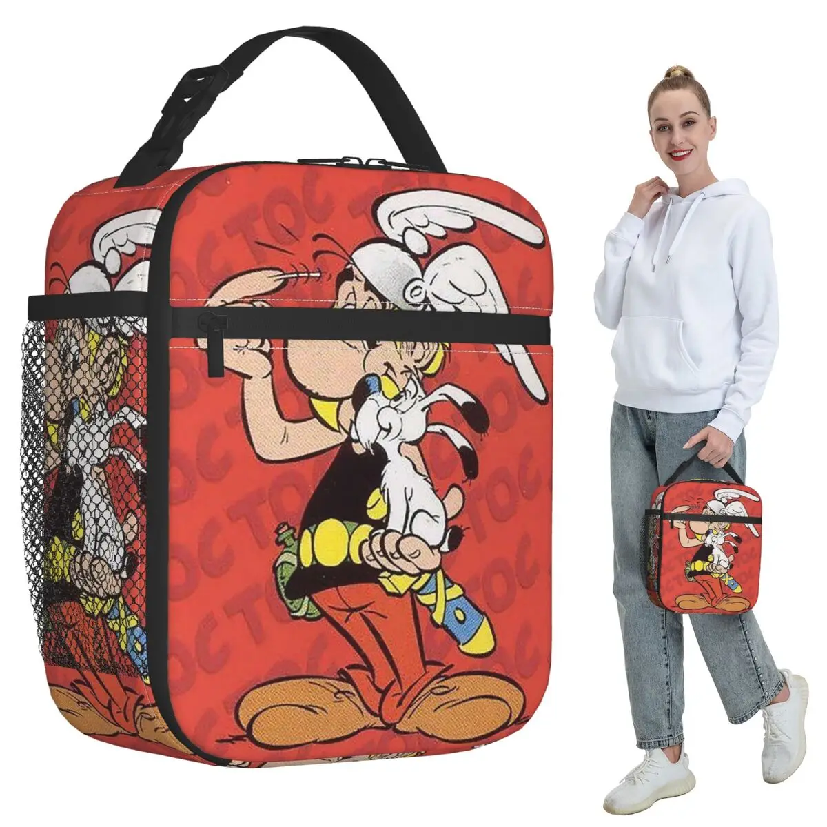 Asterix And Obelix Insulated Lunch Bag for Kids School Cooler Thermal Food Box Tote Portable Lunch Boxes Container
Asterix And Obelix Insulated Lunch Bag for Kids School Cooler Thermal Food Box Tote Portable Lunch Boxes Container