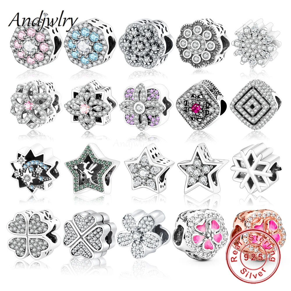 Fit Original Bracelet 925 Sterling Silver Sparkling Snowflake Star Charm Multipetal Flower Bead Bangle Necklace Jewelry Berloque
Fit Original Bracelet 925 Sterling Silver Sparkling Snowflake Star Charm Multipetal Flower Bead Bangle Necklace Jewelry Berloque