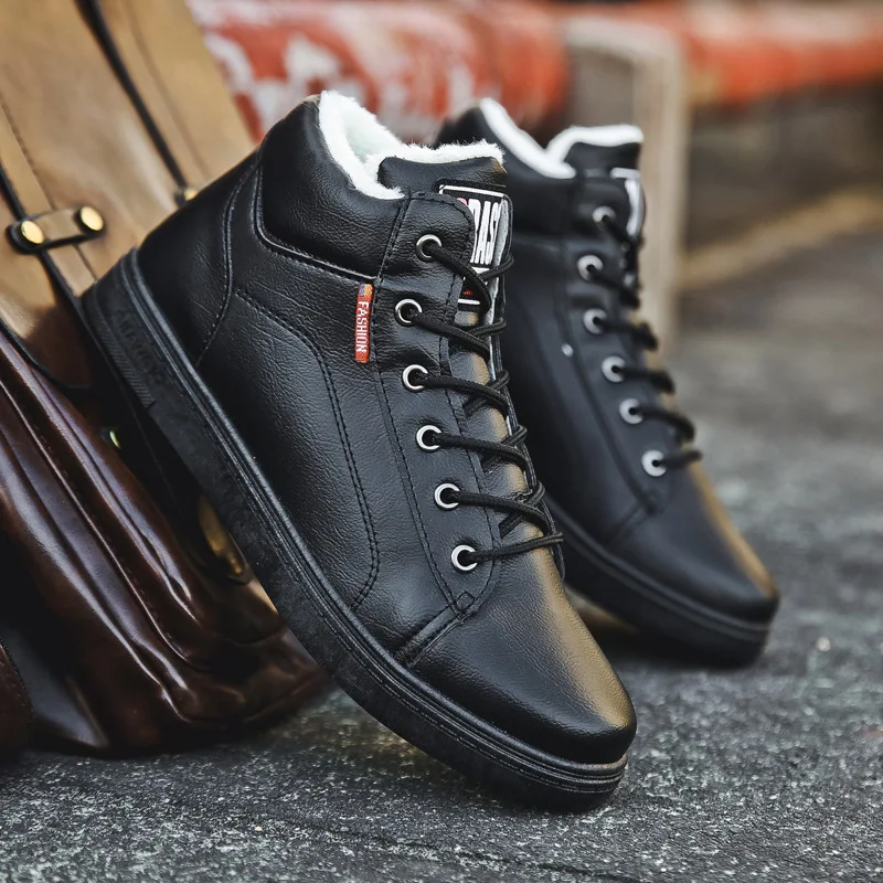 Men Boots Winter Plush Fur Warm Snow Boots Men Sneakers Boots Men Fashion Ankle Boots Casual Shoes botas hombre rtg5
Men Boots Winter Plush Fur Warm Snow Boots Men Sneakers Boots Men Fashion Ankle Boots Casual Shoes botas hombre rtg5