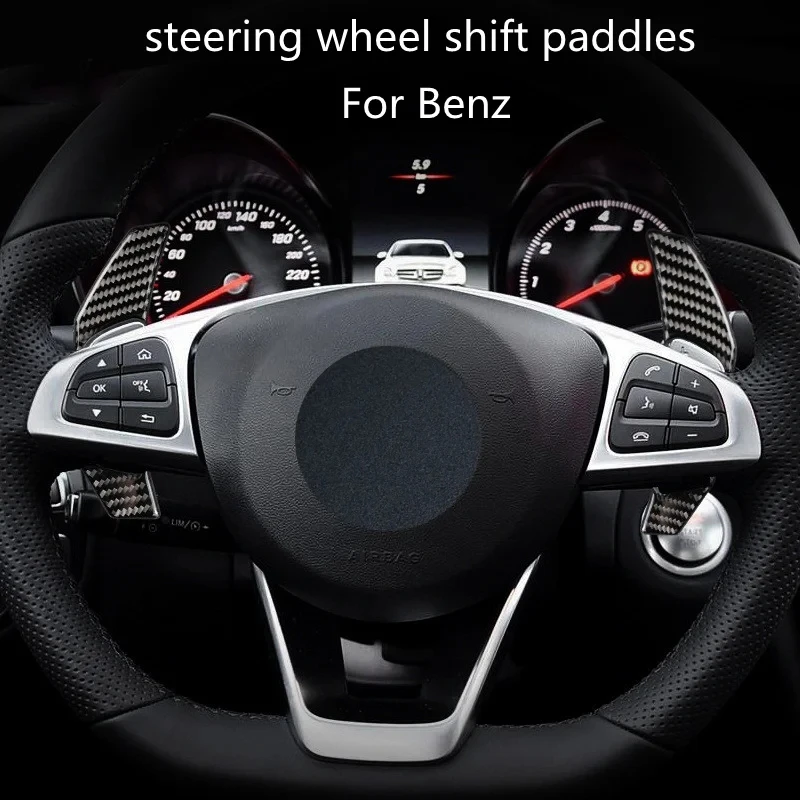 Suitable for Mercedes-Benz ABCES-Class GLA GLC GLK GLE Carbon Fiber Interior Modification Steering Wheel Shift Paddle
Suitable for Mercedes-Benz ABCES-Class GLA GLC GLK GLE Carbon Fiber Interior Modification Steering Wheel Shift Paddle