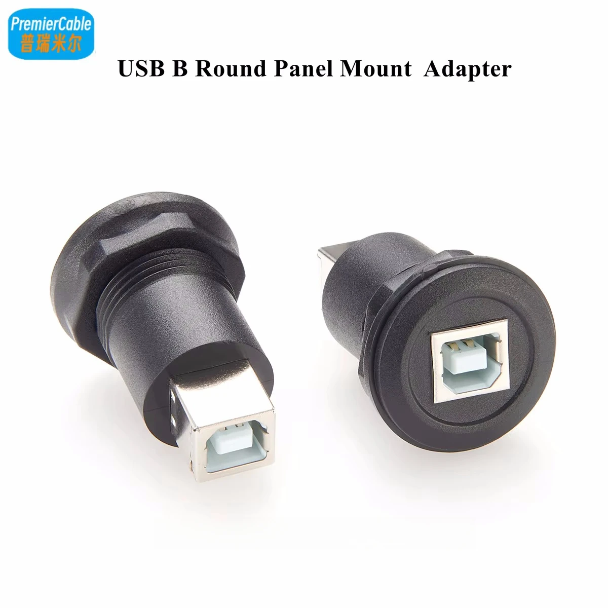 Round Panel Mount USB B Adapter USB 2.0 Type B socket USB B Female Data Connector for Printer Scanner External Hard Drive
Round Panel Mount USB B Adapter USB 2.0 Type B socket USB B Female Data Connector for Printer Scanner External Hard Drive