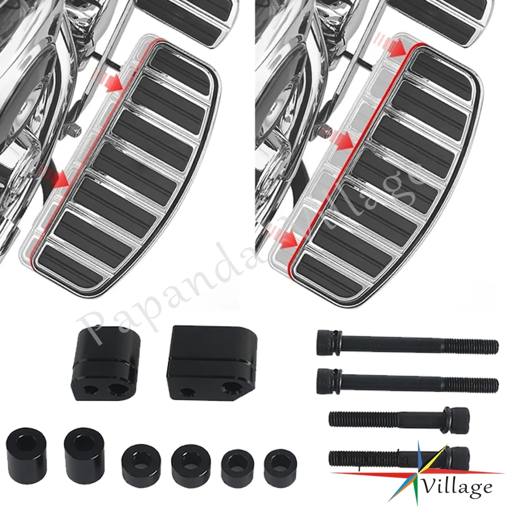 1&1.5inch Driver Floorboard Extensions Floorboard Spacer Extenders For Harley Touring FLTRXP FLTRXST FLTRU FLHR FLHX FLTRK FLHT
1&1.5inch Driver Floorboard Extensions Floorboard Spacer Extenders For Harley Touring FLTRXP FLTRXST FLTRU FLHR FLHX FLTRK FLHT