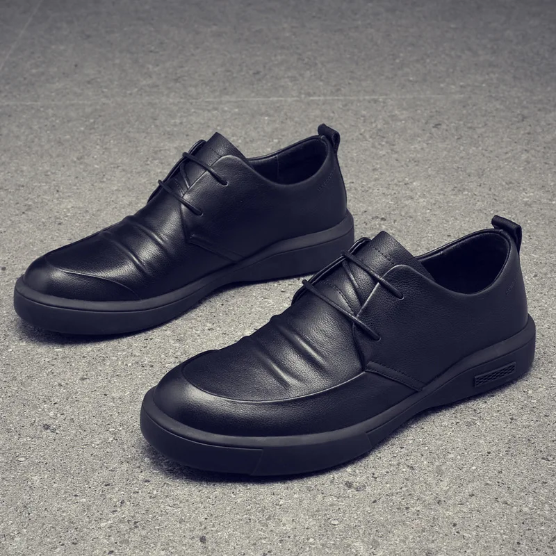YWEEN Leather Shoes Men New Round Toe Casual Shoes Lace Up Top Quality Leisure Shoes For Male
YWEEN Leather Shoes Men New Round Toe Casual Shoes Lace Up Top Quality Leisure Shoes For Male