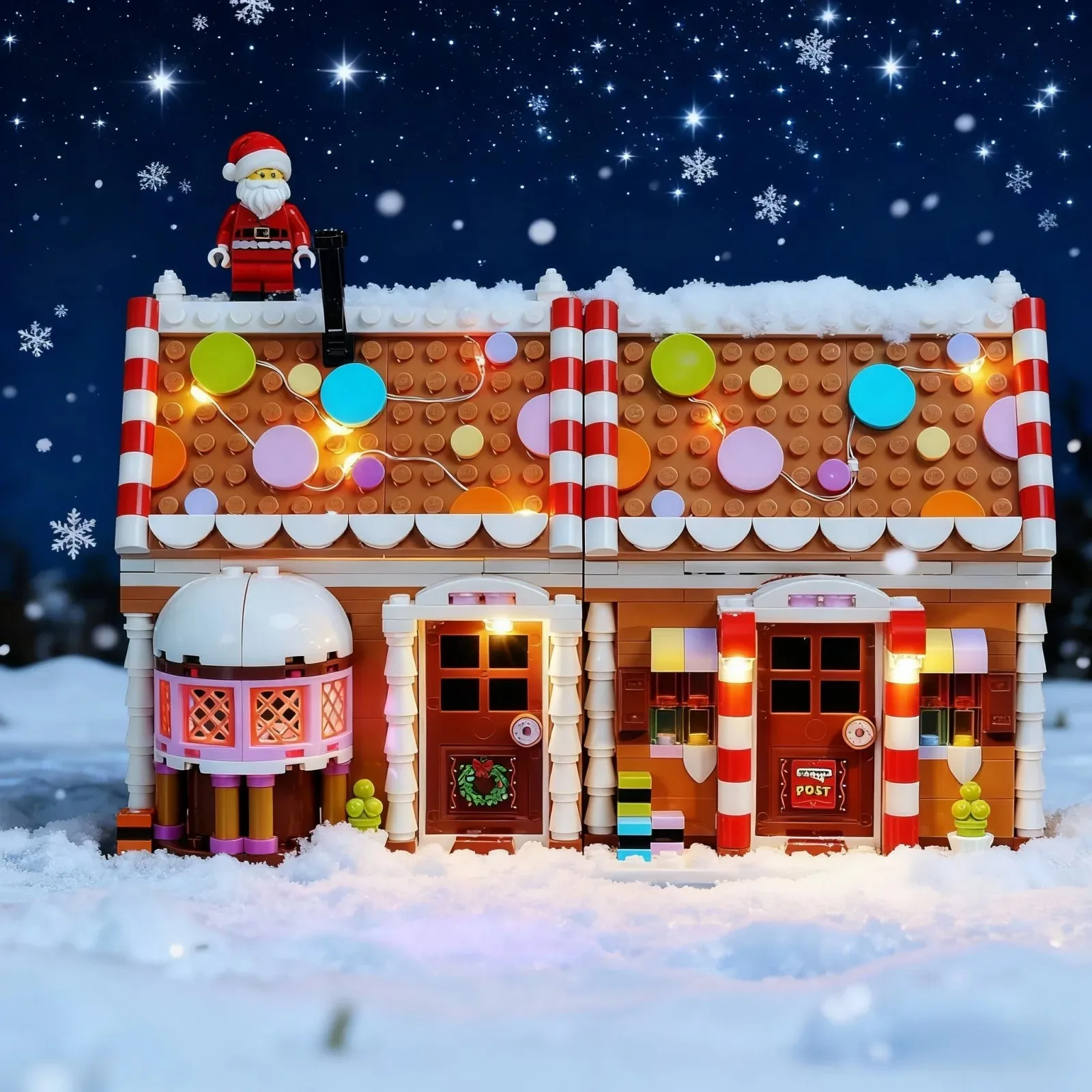 HPROSPER 5V LED Light (No Model) for Lego 40809 Holiday Gingerbread House Decorative Lamp With Battery Box
HPROSPER 5V LED Light (No Model) for Lego 40809 Holiday Gingerbread House Decorative Lamp With Battery Box