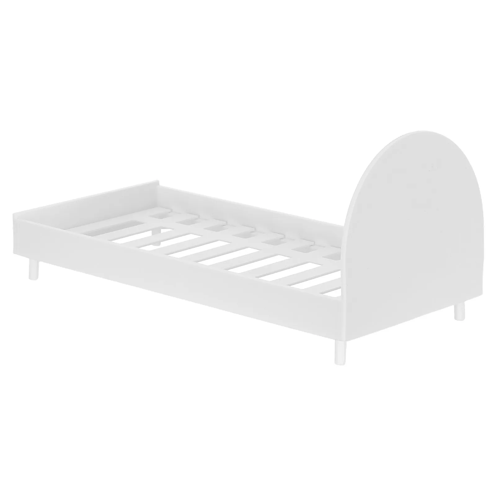Miniature Single Bed Frame for Dollhouse Tiny Minimalist Bed Detachable Slat Realistic Plastic Mini House Bedroom Furniture
Miniature Single Bed Frame for Dollhouse Tiny Minimalist Bed Detachable Slat Realistic Plastic Mini House Bedroom Furniture