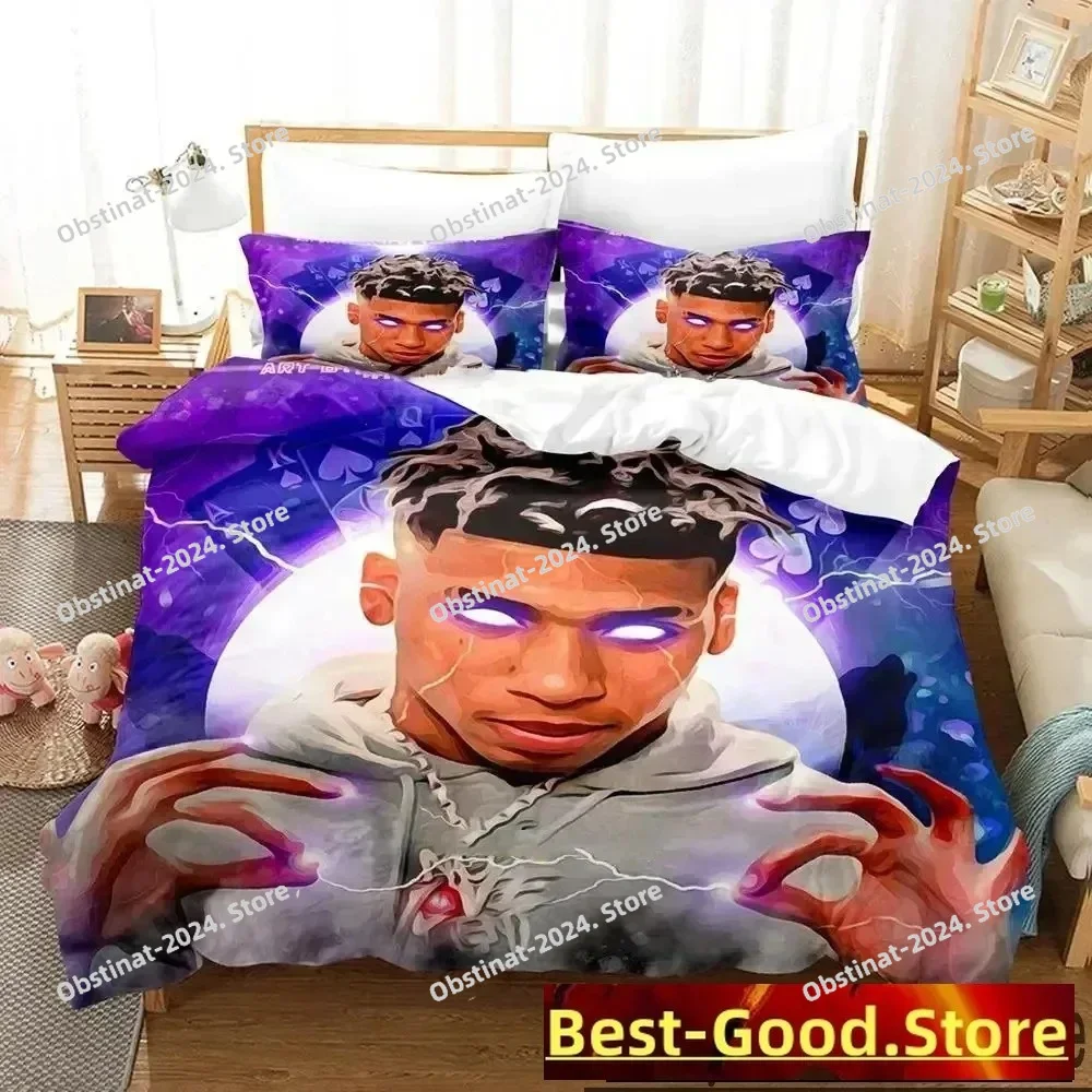 3D Print NLE Choppa Rapper Bedding Set Boys Girls Twin Queen King Size Duvet Cover Pillowcase Bed boys Adult Home Textileextile
3D Print NLE Choppa Rapper Bedding Set Boys Girls Twin Queen King Size Duvet Cover Pillowcase Bed boys Adult Home Textileextile