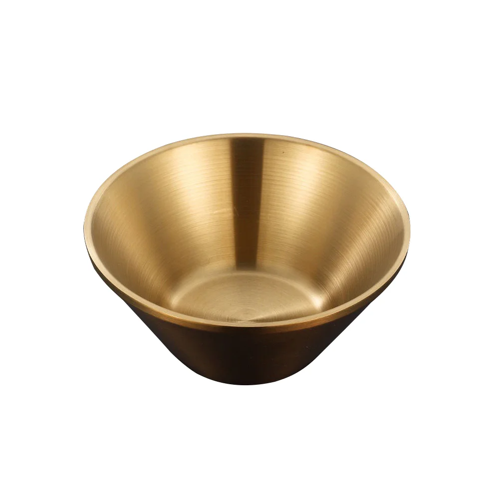 Ramen Bowl Smoothie Dessert Candy Shop Ice Cream Stainless Steel Household Multi-function Salad Golden Kitchen Essentials
Ramen Bowl Smoothie Dessert Candy Shop Ice Cream Stainless Steel Household Multi-function Salad Golden Kitchen Essentials