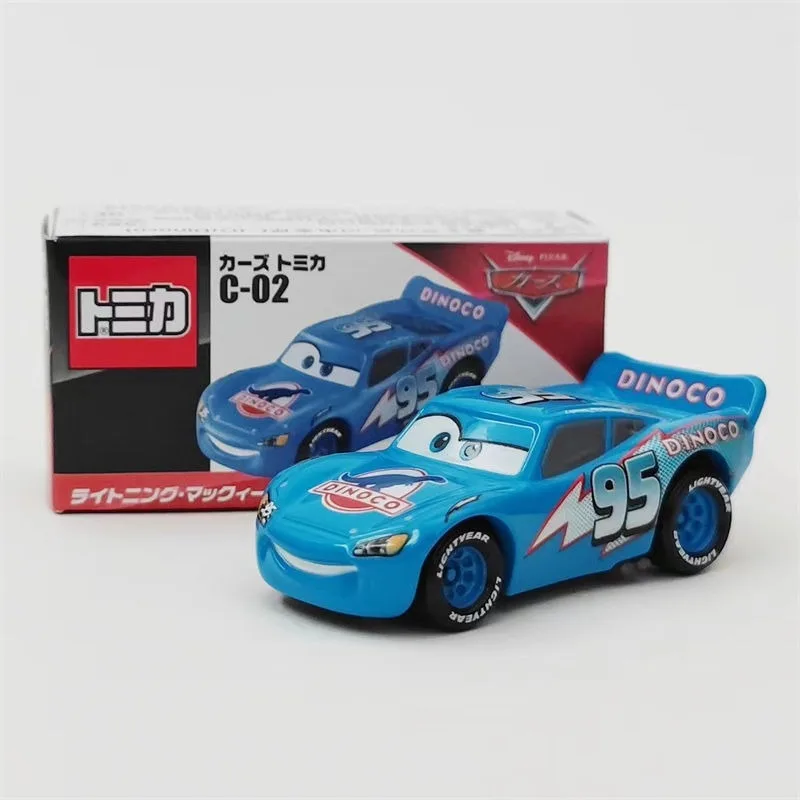 TAKARA TOMY Disney Pixar Cars Diecast Model C-02 Lightning McQueen Dinoco Alloy Toy Car Collection
TAKARA TOMY Disney Pixar Cars Diecast Model C-02 Lightning McQueen Dinoco Alloy Toy Car Collection