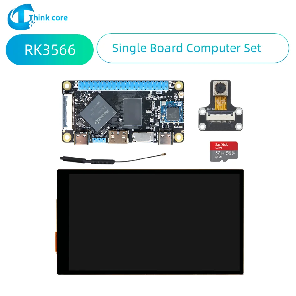 Rockchip RK3566 Linux Android Development Single Board Comuter 8MP Camera Mipi Capactive Touch Screen Micro SD Raspberry Pi
Rockchip RK3566 Linux Android Development Single Board Comuter 8MP Camera Mipi Capactive Touch Screen Micro SD Raspberry Pi