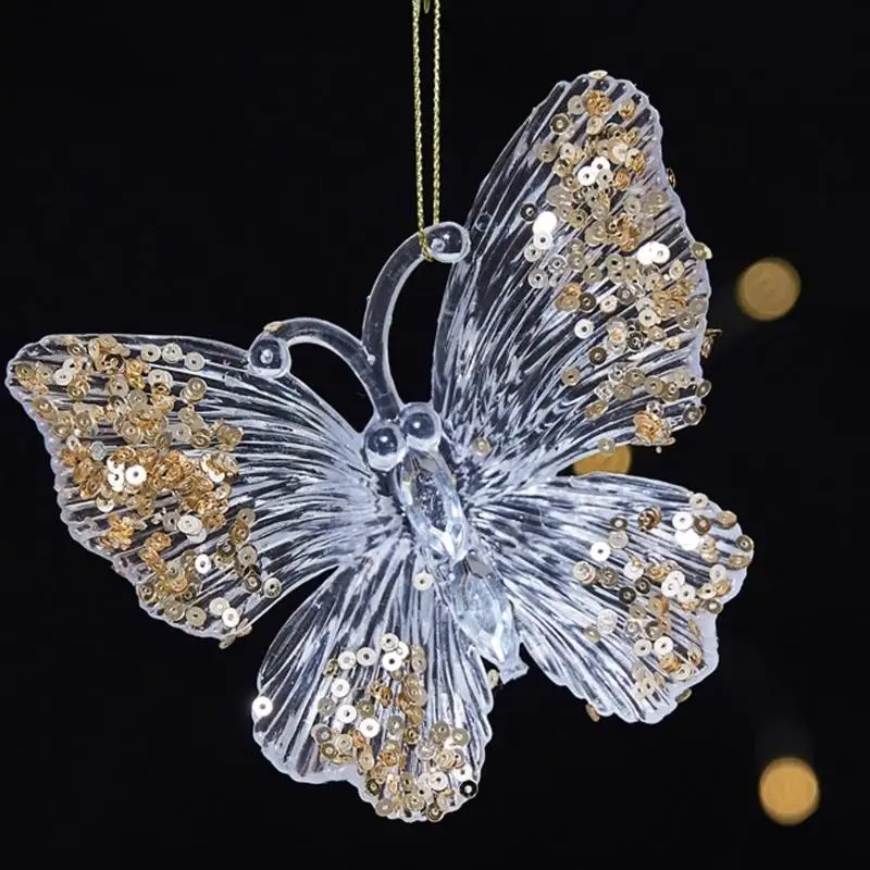 G6KF Recyclable Acrylic Christmas Tree Decorations Glitters Deer Snowflake Hanging Piece
G6KF Recyclable Acrylic Christmas Tree Decorations Glitters Deer Snowflake Hanging Piece