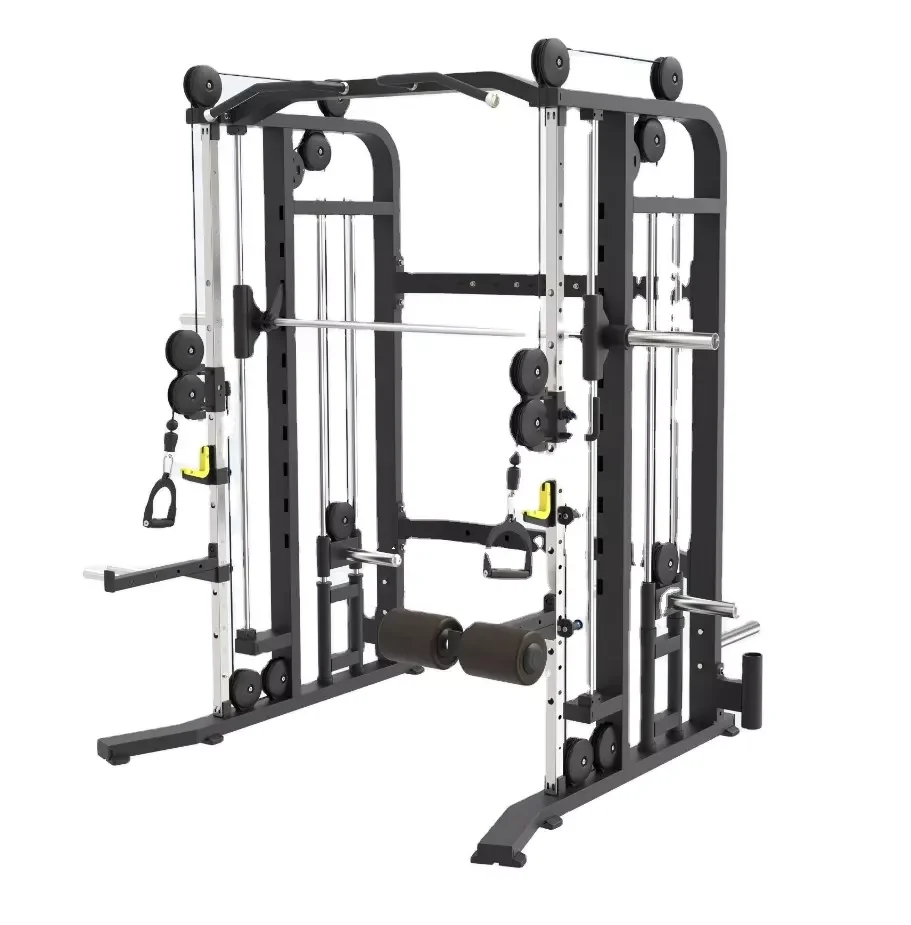 YG FITNESS YG-1068 Commercial Equipment Multi-Functional Machine Smith Function Trainer Squat Rack 3 in One Strength Trainer
YG FITNESS YG-1068 Commercial Equipment Multi-Functional Machine Smith Function Trainer Squat Rack 3 in One Strength Trainer