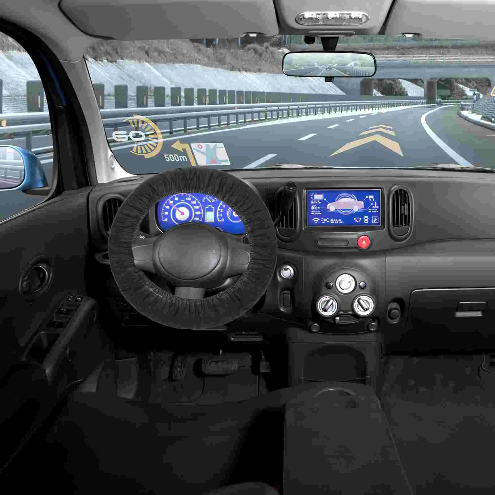 50 Pcs Steering Wheel Cover for Car Auto Supply Replacement Covers Protector Nonwoven Accessories
50 Pcs Steering Wheel Cover for Car Auto Supply Replacement Covers Protector Nonwoven Accessories