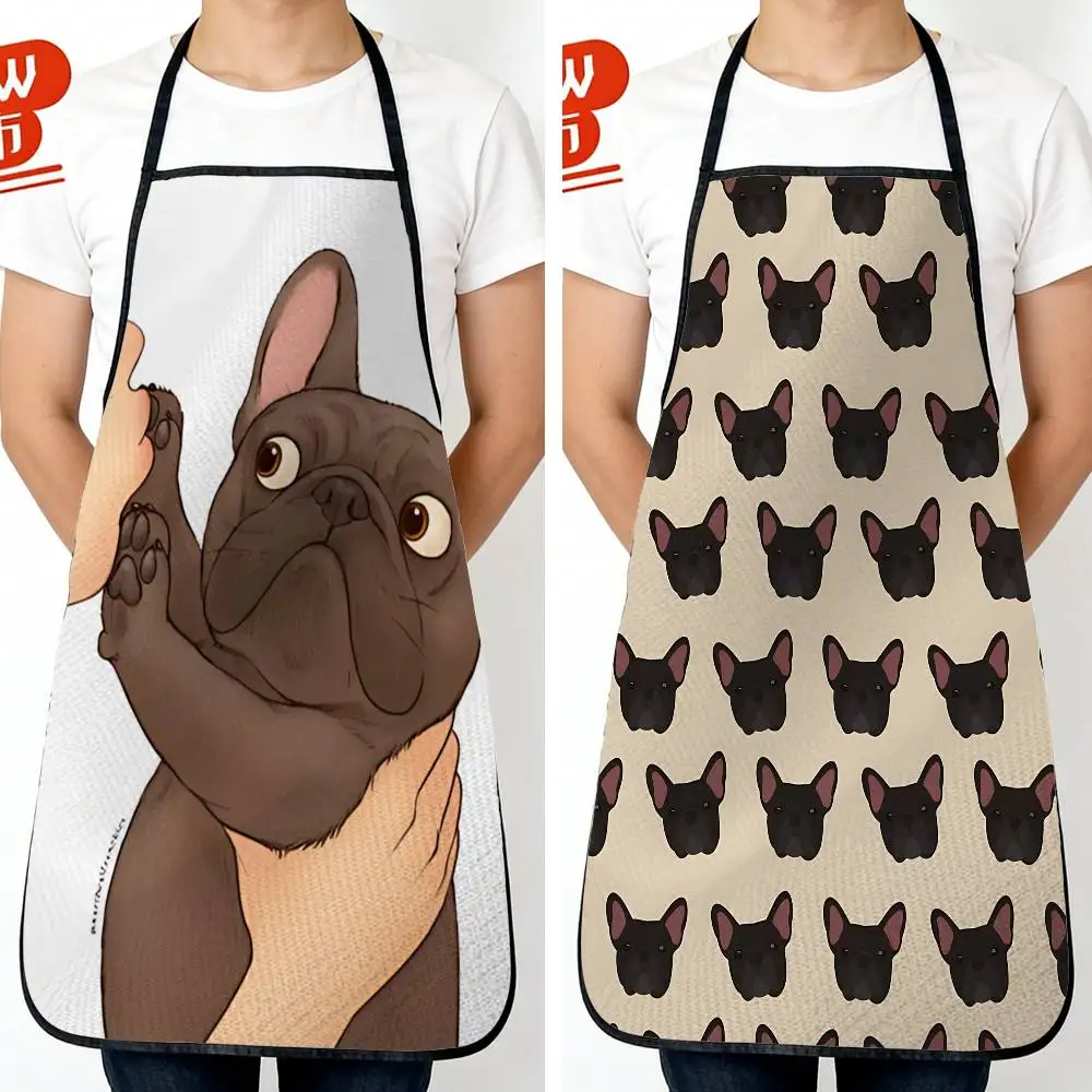 Frenchie American Bulldog Long Waterproof & Oil-proof Kitchen Apron, Ideal for Women and Tall Men – Perfect for Cafe, Restaurant
Frenchie American Bulldog Long Waterproof & Oil-proof Kitchen Apron, Ideal for Women and Tall Men – Perfect for Cafe, Restaurant