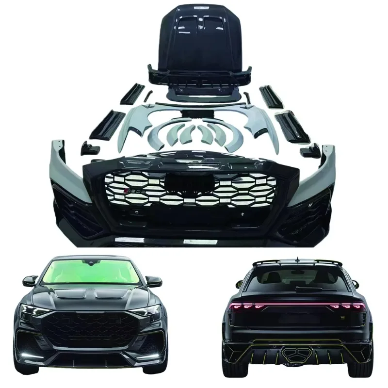 For Q8 SQ8 RSQ8 Modification - Mansoy Style Widebody Dry Carbon Body Kit
For Q8 SQ8 RSQ8 Modification - Mansoy Style Widebody Dry Carbon Body Kit