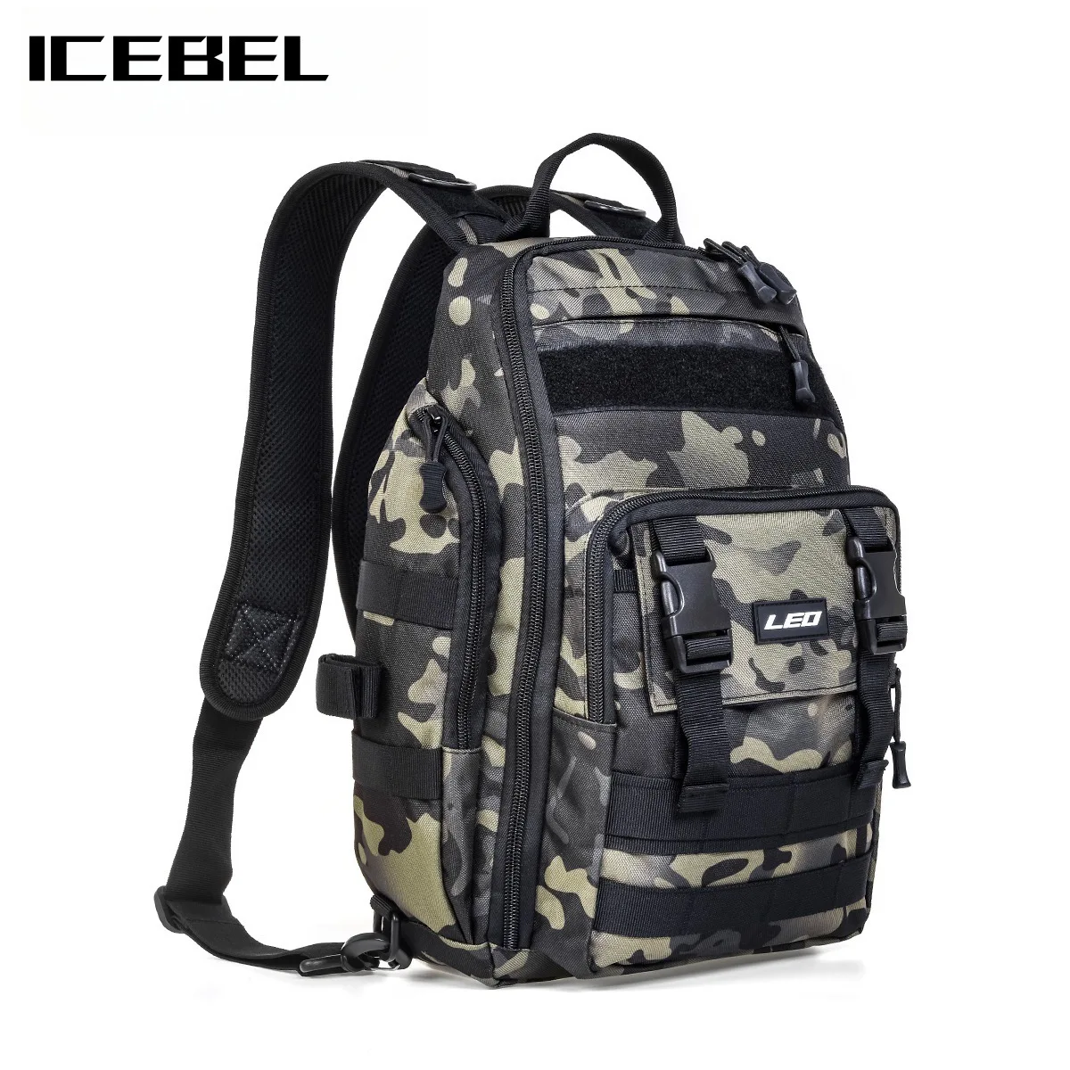 ICEBEL Convertible Dual-Shoulder Lure & Fly Fishing Backpack, Camo Tactical Pack for Angling, Hiking & Camping Gear
ICEBEL Convertible Dual-Shoulder Lure & Fly Fishing Backpack, Camo Tactical Pack for Angling, Hiking & Camping Gear