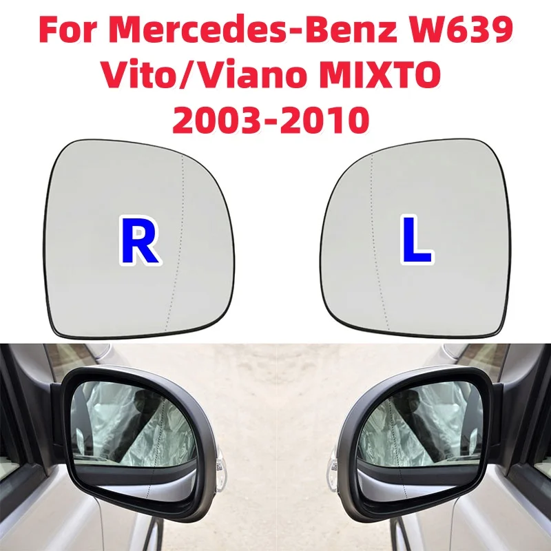 High-Quality Heated Side Mirror Glass For Mercedes-Benz W639 Vito/Viano MIXTO 2003-2010 Left/Right
High-Quality Heated Side Mirror Glass For Mercedes-Benz W639 Vito/Viano MIXTO 2003-2010 Left/Right