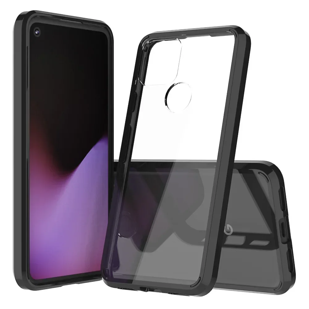 Crystal Clear Lightweight TPU/PC Case for Google Pixel 5 Armor Shockproof Shell Heavy Duty Drop Protection Cover Funda Capa
Crystal Clear Lightweight TPU/PC Case for Google Pixel 5 Armor Shockproof Shell Heavy Duty Drop Protection Cover Funda Capa