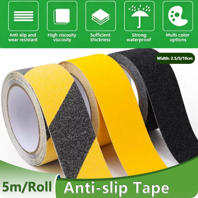 Anti-slip Tape Outdoor Stickers Elderly Anti Slip Strong Adhesive Safety Traction Stairs Floor Safety Tread Step Width2.5/5/10CM
Anti-slip Tape Outdoor Stickers Elderly Anti Slip Strong Adhesive Safety Traction Stairs Floor Safety Tread Step Width2.5/5/10CM