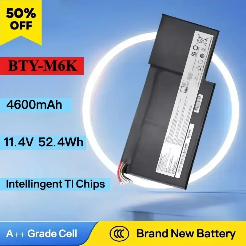 Совершенно новый аккумулятор для ноутбука BTY-M6K MSI MS-17B4 MS-16K3 GF63 Thin 8RD 8RC GF75 3RD 8RC 9SC GF65 7RG GS63VR Thin 9SE/SX 10SDR
Совершенно новый аккумулятор для ноутбука BTY-M6K MSI MS-17B4 MS-16K3 GF63 Thin 8RD 8RC GF75 3RD 8RC 9SC GF65 7RG GS63VR Thin 9SE/SX 10SDR