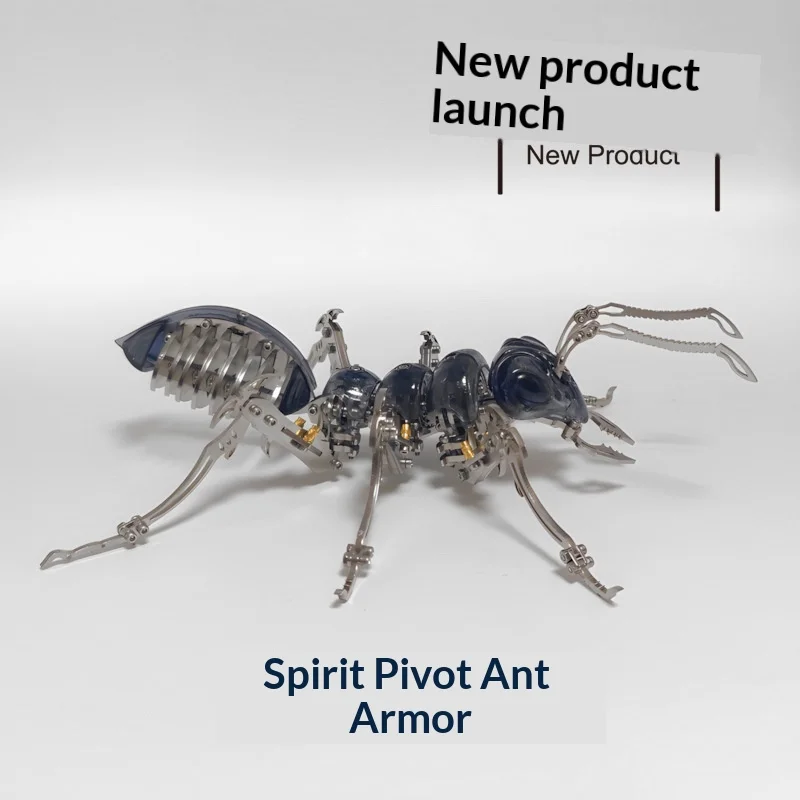 Mechanical Ant Metal 3D Puzzle Assembly Model Stainless Steel Simulation Ornament Home Decor Birthday Gift For Adult Hobby Colle
Mechanical Ant Metal 3D Puzzle Assembly Model Stainless Steel Simulation Ornament Home Decor Birthday Gift For Adult Hobby Colle