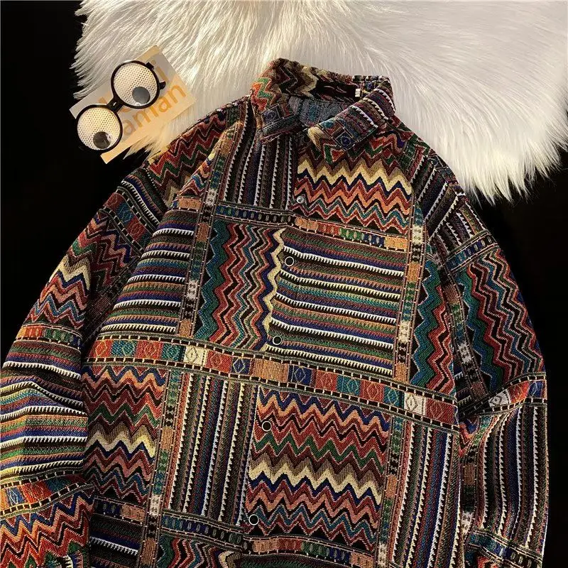 Juspinice Retro Fashion Cuban Vintage Shirt Men's Loose Autumn and Winter Woolen Coat with Long Sleeved Shirts Male Clothing
Juspinice Retro Fashion Cuban Vintage Shirt Men's Loose Autumn and Winter Woolen Coat with Long Sleeved Shirts Male Clothing