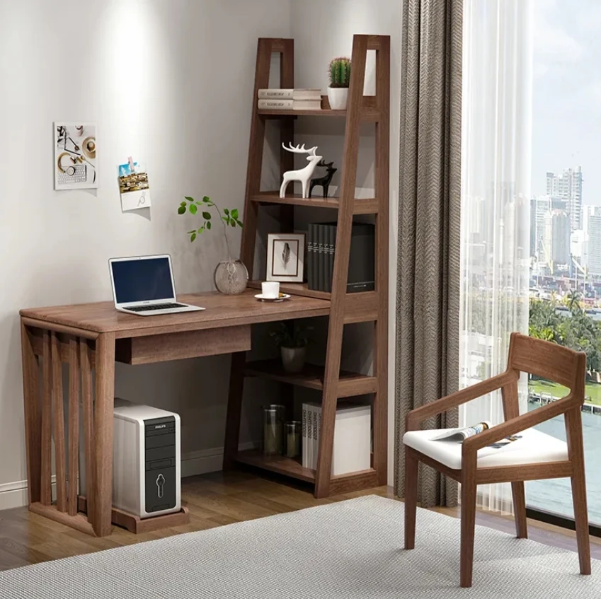 *All Solid Wood Desk Bookshelf Combination Modern Simple Corner Home Writing Desk Bedroom
*All Solid Wood Desk Bookshelf Combination Modern Simple Corner Home Writing Desk Bedroom