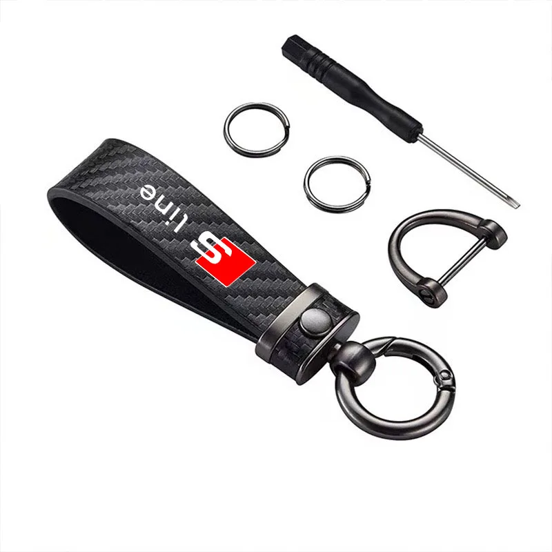 Car Key Cover Keychain Carbon Fiber Keyring Accessories For Audi A7 A3 A4 A6 A5 Q5 A1 Q7 Q3 Q4 TT SQ5 RSQ3 RSQ8 S3 S4 RS5 RS6 S7
Car Key Cover Keychain Carbon Fiber Keyring Accessories For Audi A7 A3 A4 A6 A5 Q5 A1 Q7 Q3 Q4 TT SQ5 RSQ3 RSQ8 S3 S4 RS5 RS6 S7