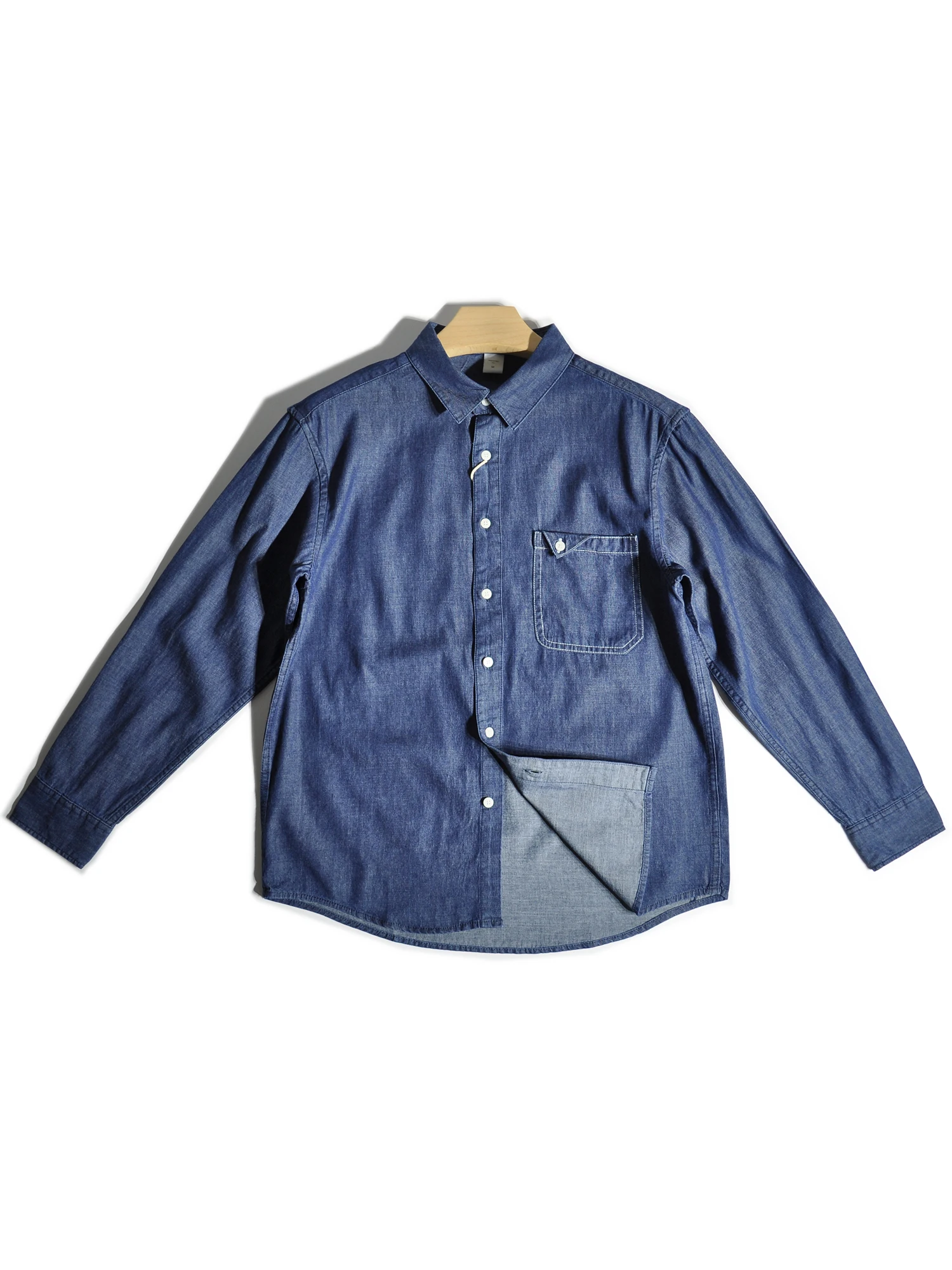 Spring Casual Loose Men's Denim Long Sve Cotton irt Vintage Simple Match All Pure Cotton American Sle Outerwear
Spring Casual Loose Men's Denim Long Sve Cotton irt Vintage Simple Match All Pure Cotton American Sle Outerwear