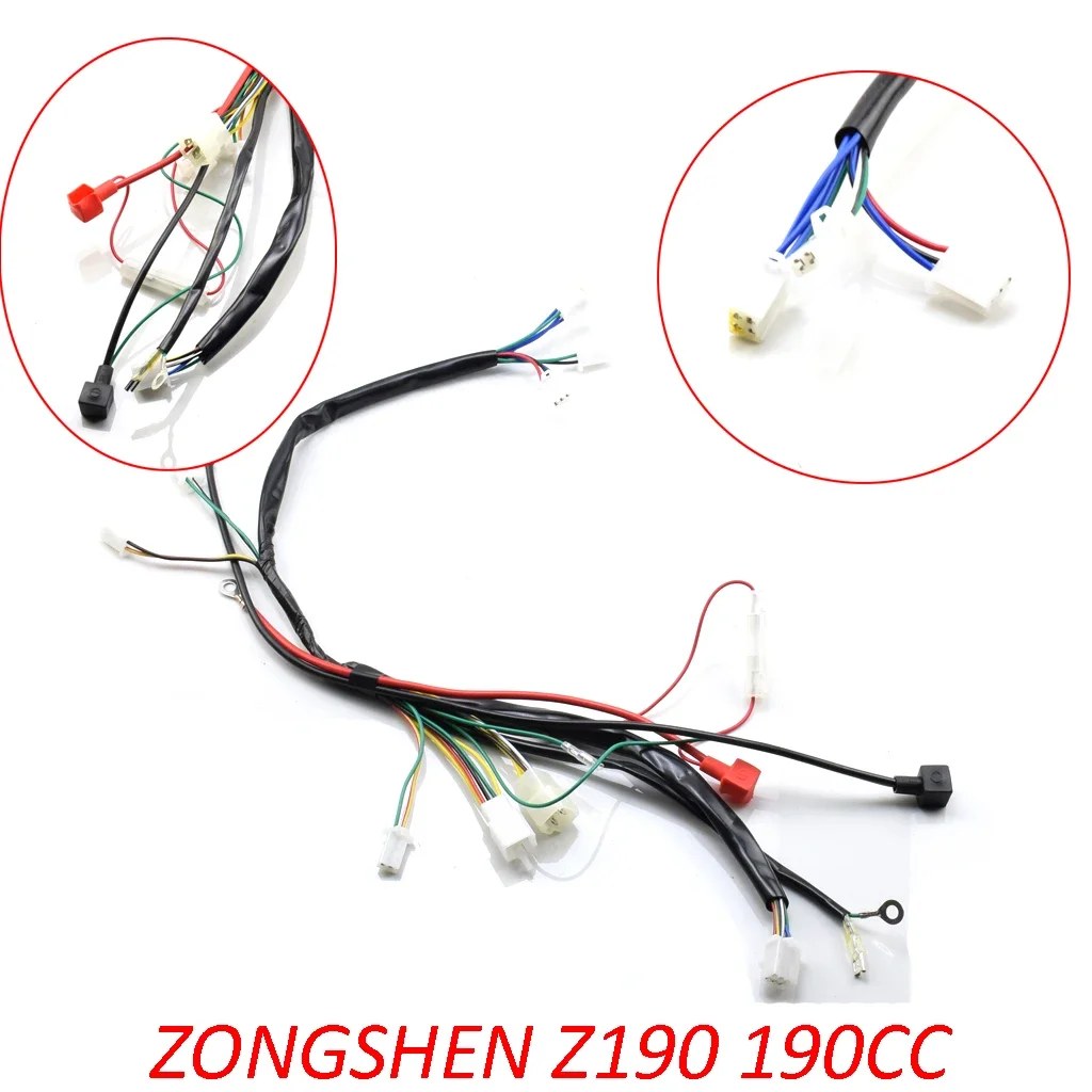Loom Cable Wireloom Wiring Harness For ZONGSHEN Z190 190CC Motorcycle Dirt Pit Bike PRO
Loom Cable Wireloom Wiring Harness For ZONGSHEN Z190 190CC Motorcycle Dirt Pit Bike PRO
