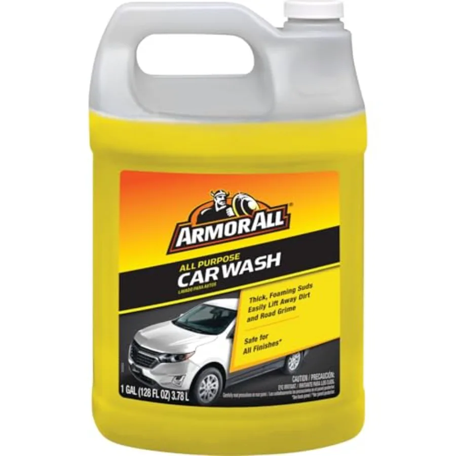 All-Purpose Car Wash, 1 Gal Bottle, Car Wash Soap Easily Lifts Away Dirt and Road Grime
All-Purpose Car Wash, 1 Gal Bottle, Car Wash Soap Easily Lifts Away Dirt and Road Grime