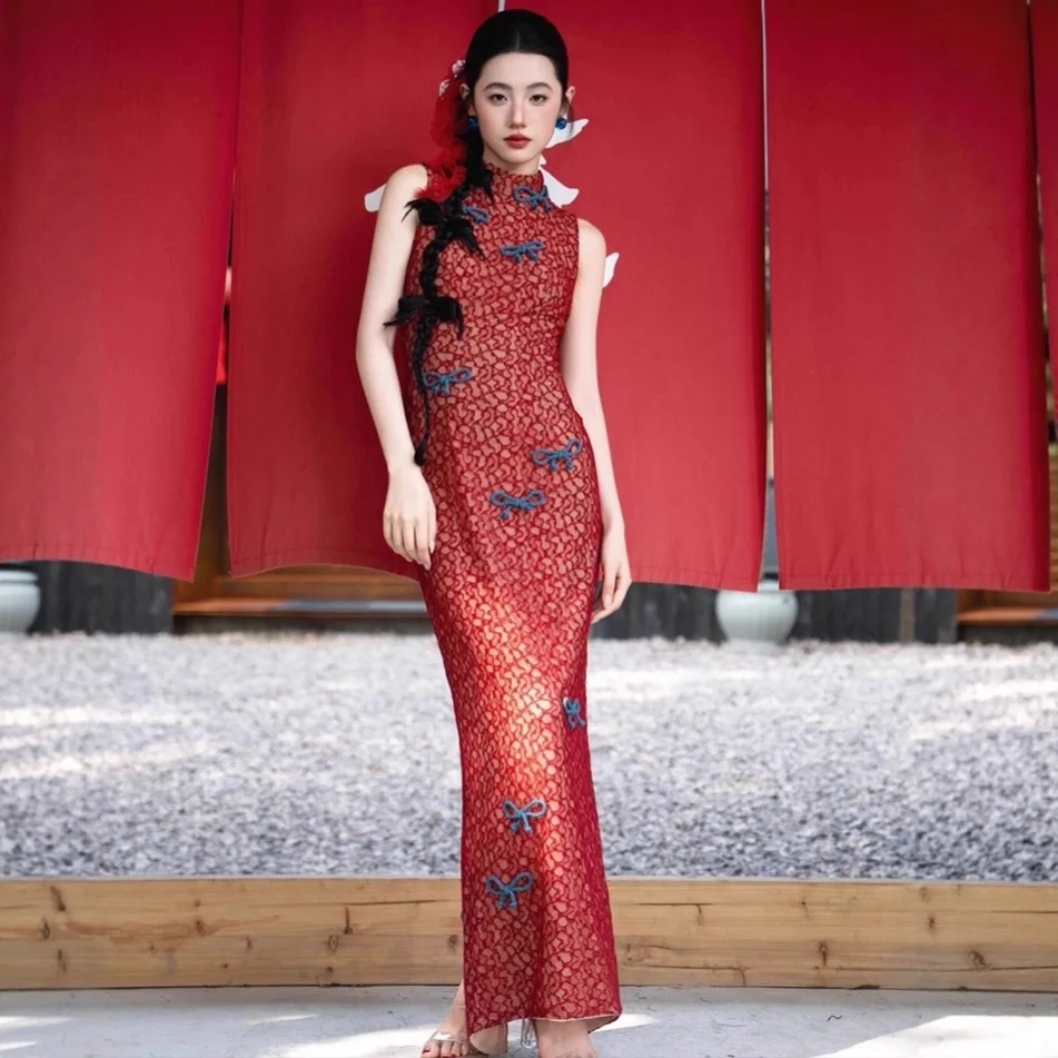 Engagement Dress Light Luxury Minority Design Chinese Style Improved Cheongsam Toast Dress Family Visiting Shoes Daily Wearable
Engagement Dress Light Luxury Minority Design Chinese Style Improved Cheongsam Toast Dress Family Visiting Shoes Daily Wearable