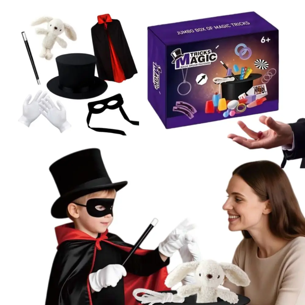Stage Performance Magic Kit for Educational Easy Operation Magic Tricks Set Close-up Gimmicks Children Magic Props Children
Stage Performance Magic Kit for Educational Easy Operation Magic Tricks Set Close-up Gimmicks Children Magic Props Children