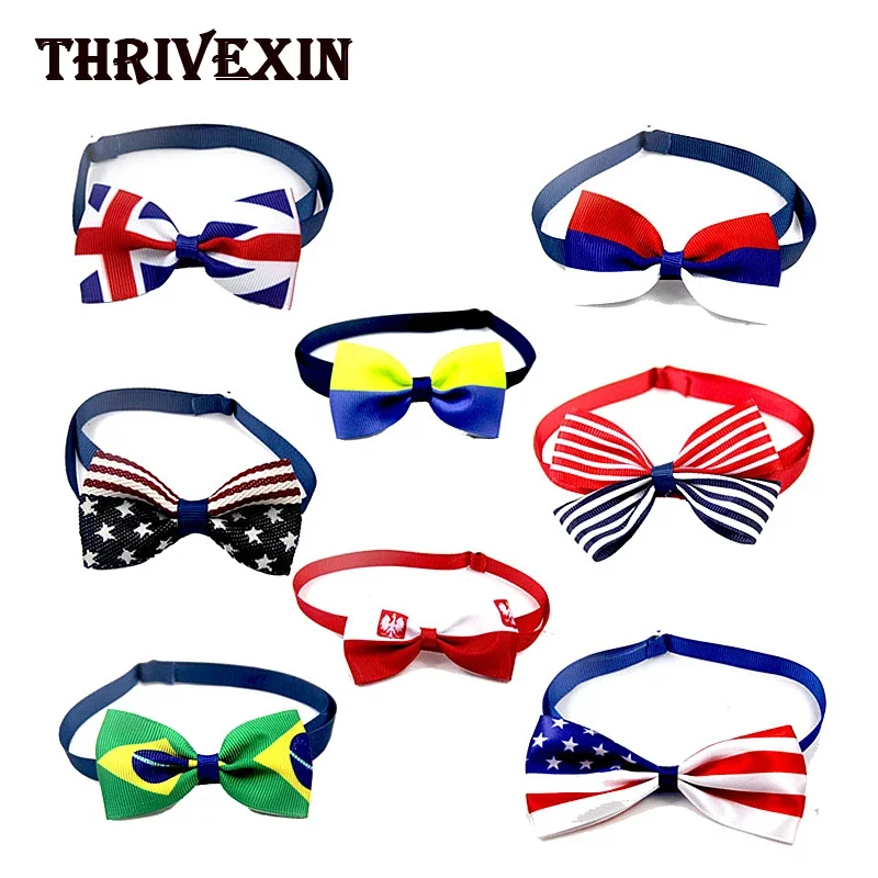 2pes National Flag Style New Dog Bow Tie - Handmade Dog or Cat Handcrafted Bow Tie Including Collar Adjustable Neck Strap Cat
2pes National Flag Style New Dog Bow Tie - Handmade Dog or Cat Handcrafted Bow Tie Including Collar Adjustable Neck Strap Cat