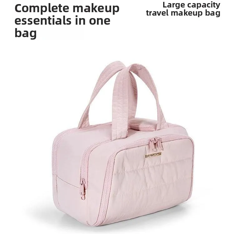 Portable eup Bag Bagsmart Large Capaci Travel Cosmetic Pouch Faionable Neutral Sle Single Strap Nylon Crossbody Bag
Portable eup Bag Bagsmart Large Capaci Travel Cosmetic Pouch Faionable Neutral Sle Single Strap Nylon Crossbody Bag